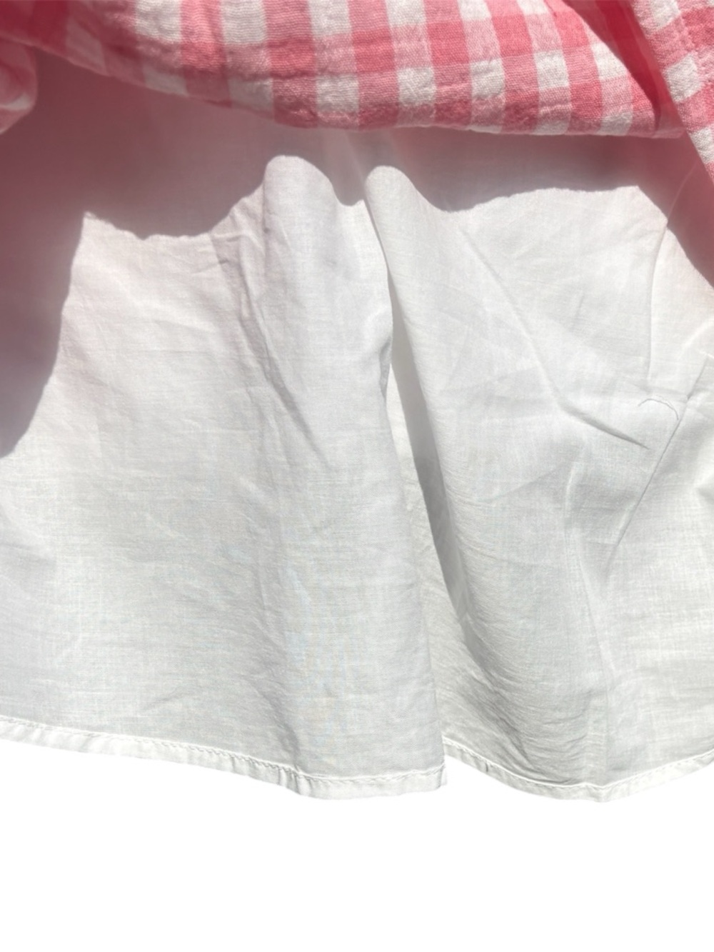 Gap Kids Girl's Cotton Pink & White‎ Gingham Sundress Size XL (14/16) NWOT - Picture 11 of 16